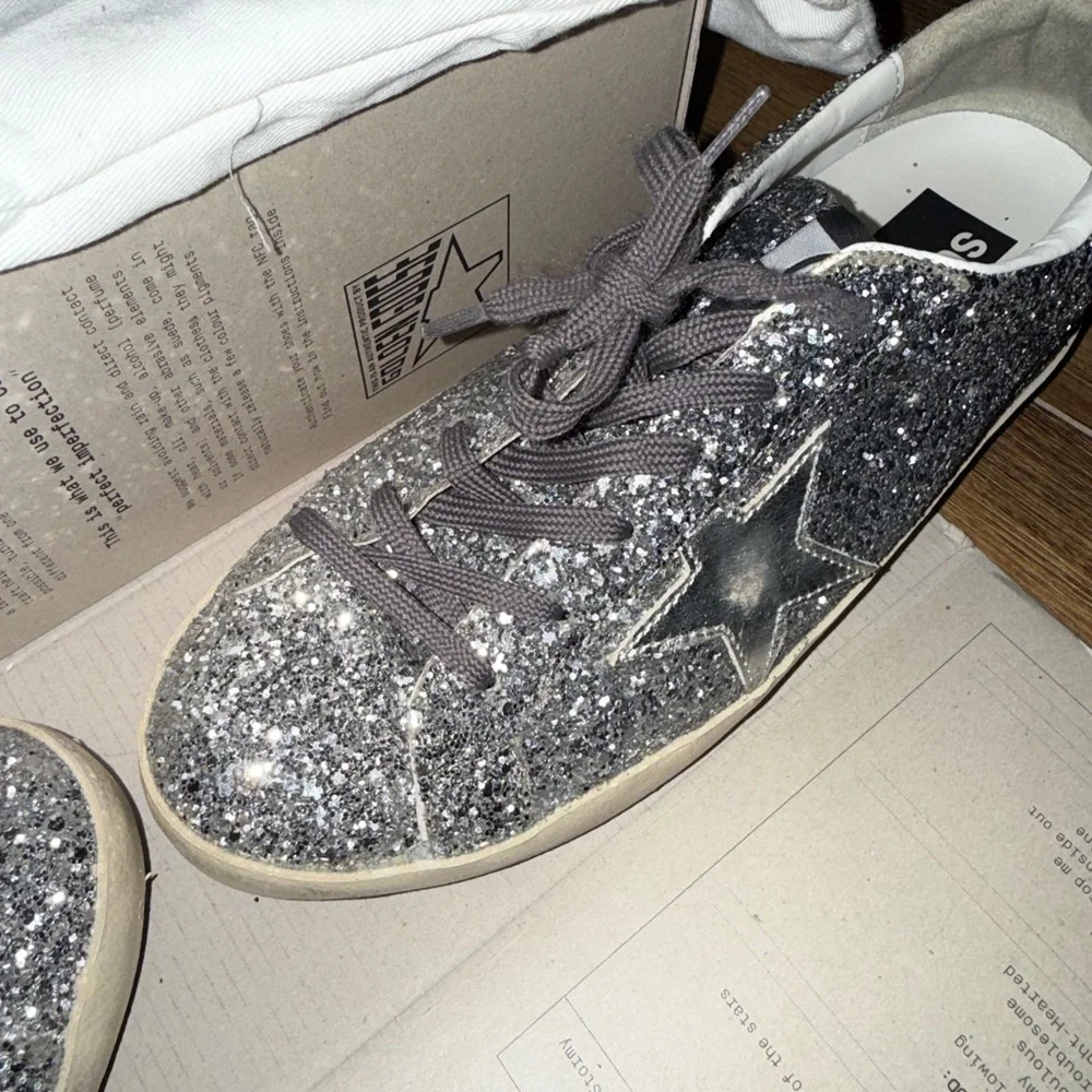 Golden Goose Superstar Special Edition Glitter Sneakers - Picture 7 of 10